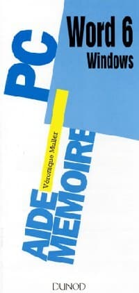 Word 6 pour Windows - Véronique Muller