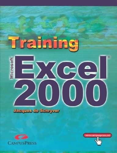 Micosoft excel 2000 - Jacques De Schryver