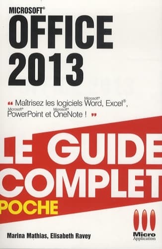 COMPLET POCHE OFFICE 2013 - Marina Mathias