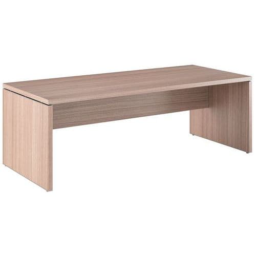 Bureau Droit Flora L 180 Cm Noyer