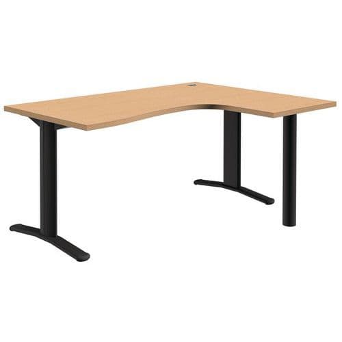 Bureau Compact Adjust-t - Retour Gauche - Longueur 180 Cm