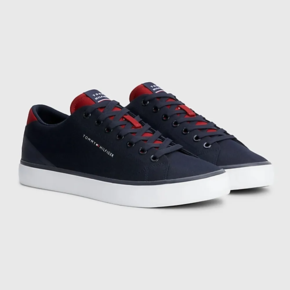 Basket Tommy Jeans Signature Homme Bleu